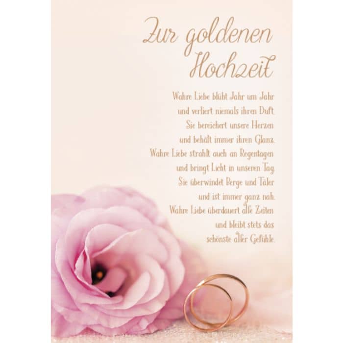 Glückwünsche zur Goldenen Hochzeit ᐅ Sprüche zur 50 ...