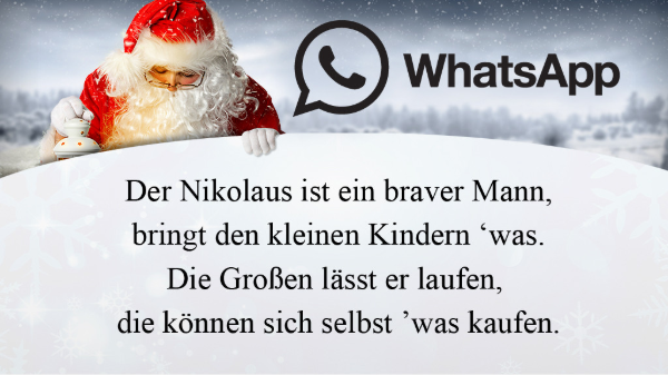 Nikolaus Bilder kostenlos für Whatsapp